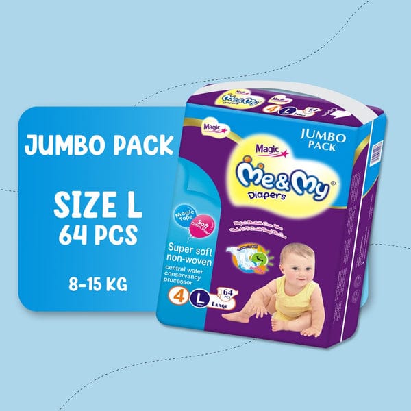 ME & MY MAGIC JUMBO (L) - 64 PCS