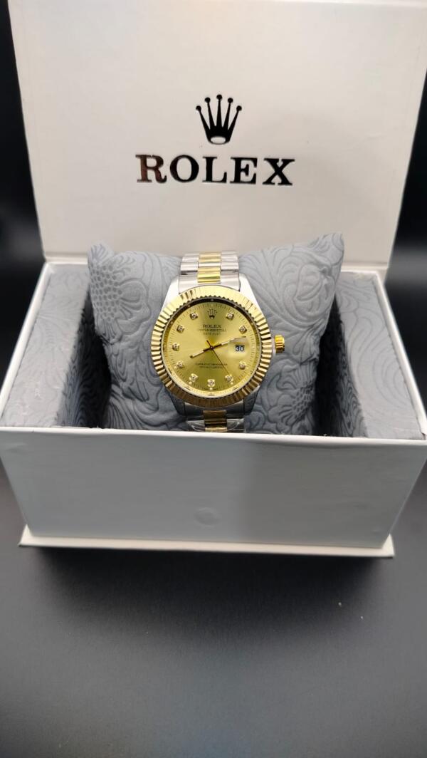Rolex Datejust Two-Tone Champagne Dial