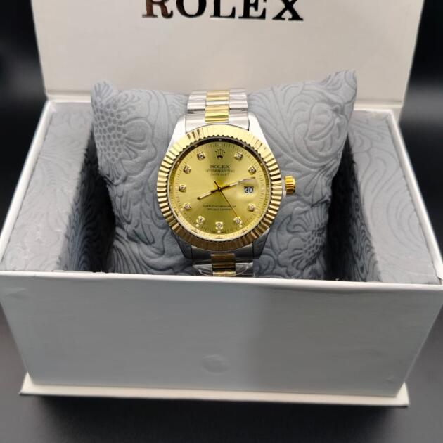 Rolex Datejust Two-Tone Champagne Dial