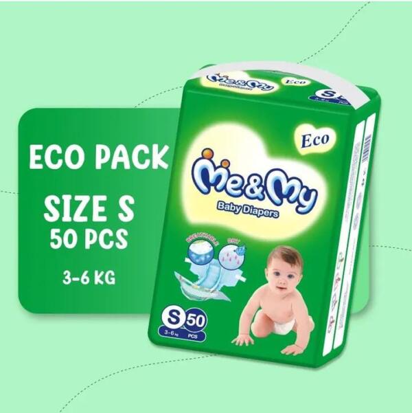 ME & MY ECO (S)-50PCS WITH FREE WIPES