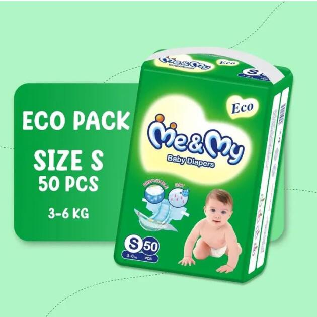 ME & MY ECO (S)-50PCS WITH FREE WIPES