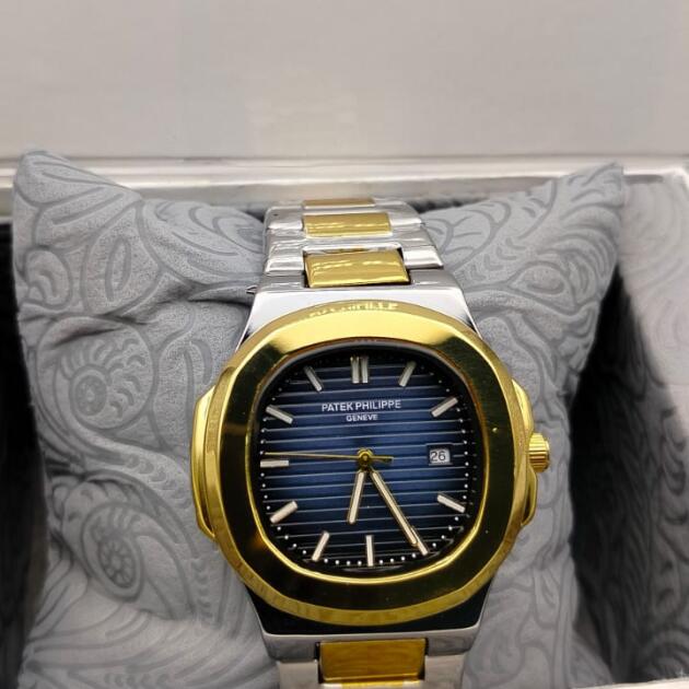 Patek Philippe Nautilus Two-Tone Blue Dial