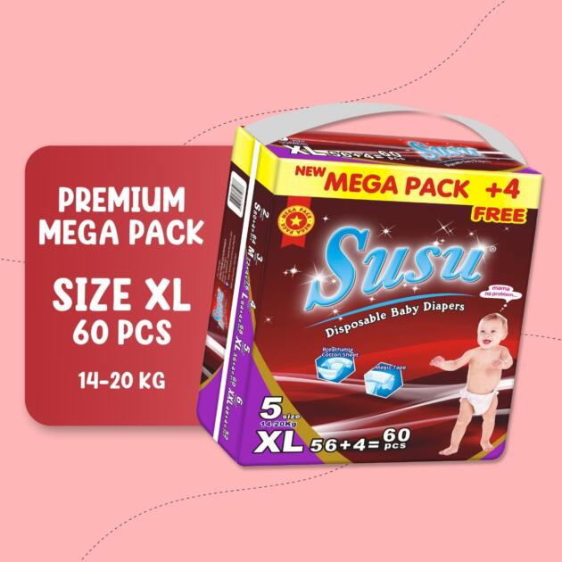 SUSU MEGA PACK XL-60 PCS