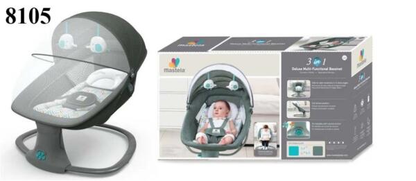 Mastela 3-in-1 Deluxe Multi-Functional Bassinet
