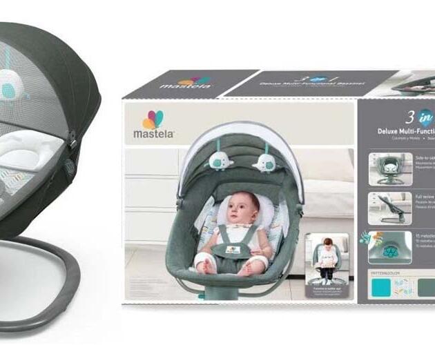 Mastela 3-in-1 Deluxe Multi-Functional Bassinet