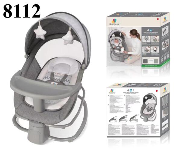 Mastela 4-in-1 Baby Bassinet Rocker