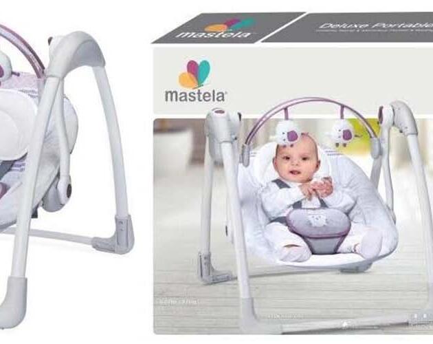 Mastela Deluxe Portable Swing (Grey)