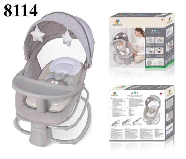 Mastela 4-in-1 Baby Bassinet Rocker