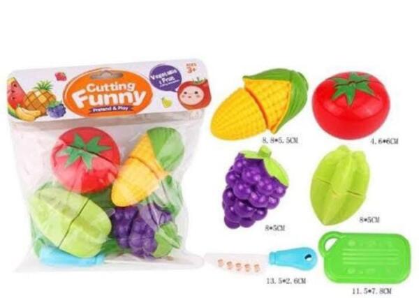 Cutting Funny Vegetable & Fruits
