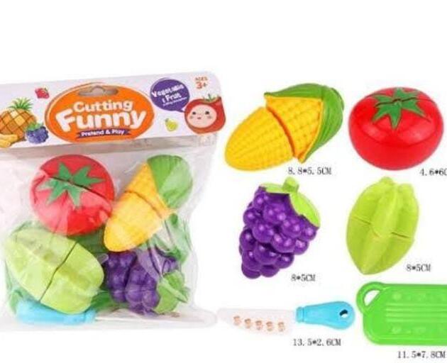 Cutting Funny Vegetable & Fruits