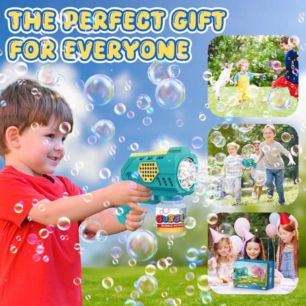 10 Holes Bubble Gun